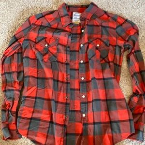 Men’s long sleeve button down size S